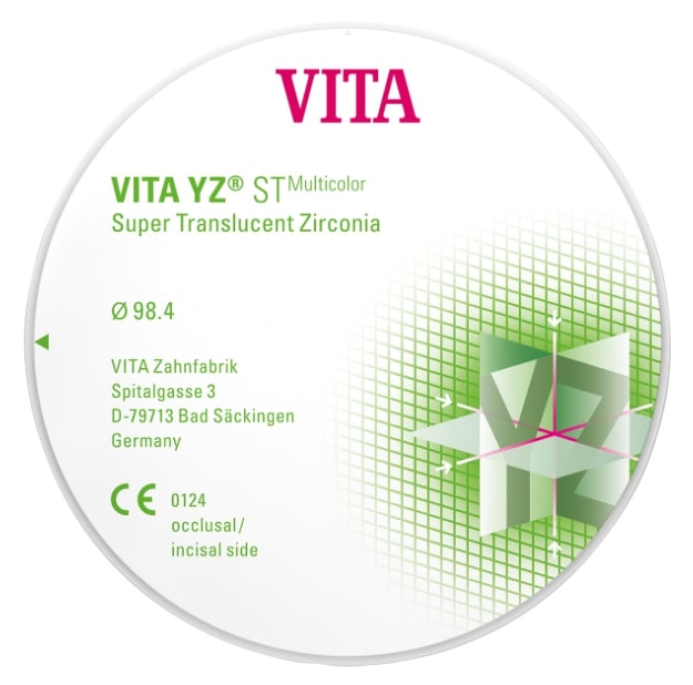 Disque YZ ST - MultiColor - 98.4x25mm - Vita